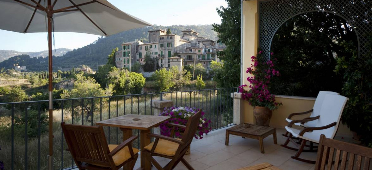 Hoteles en Valldemossa con encanto romántico rural piscina