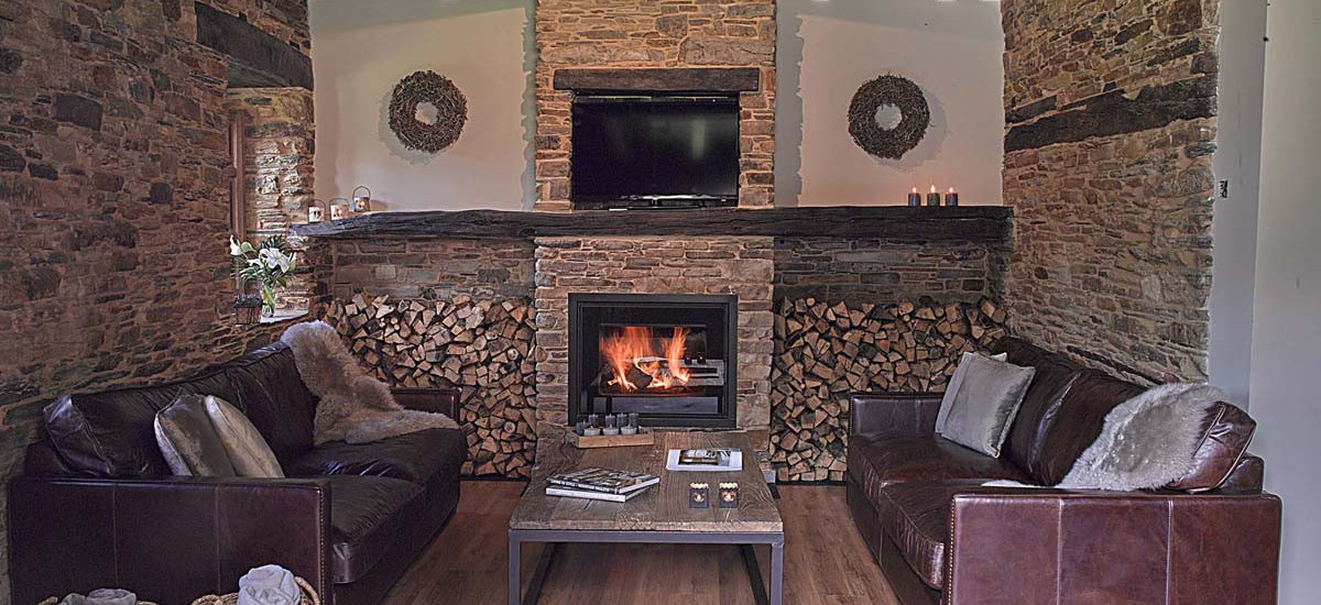 Casona de Labrada Full Rental Cottage Kamin
