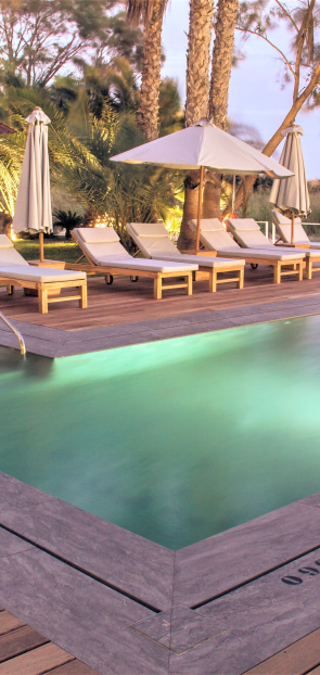 Hotel Botaniq en Mojacar con encanto de lujo piscina Rusticae