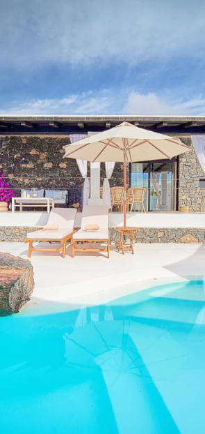 Hoteles y Villas Fuerteventura con encanto piscina lujo