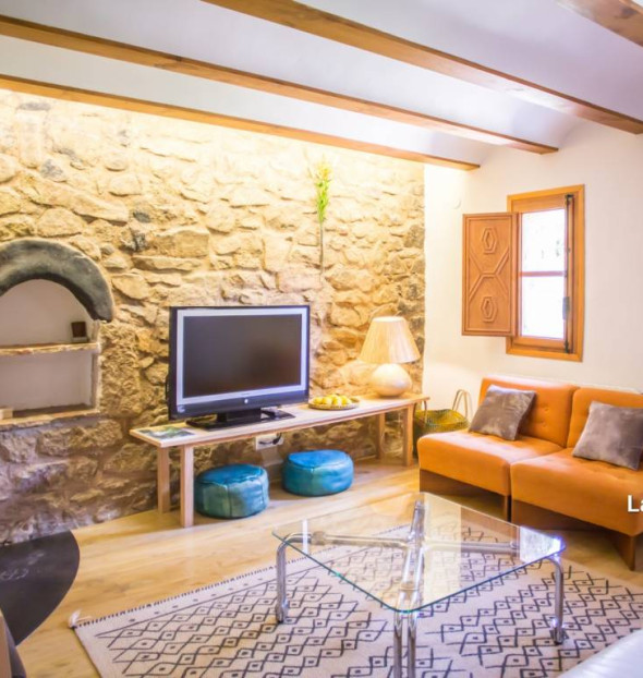 Boutique Hotels Rural Homes in Olba, Teruel Moyas Livingroom