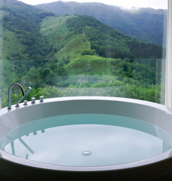 Hoteles cerca de San Sebastián de lujo rurales - Arantza Jacuzzi