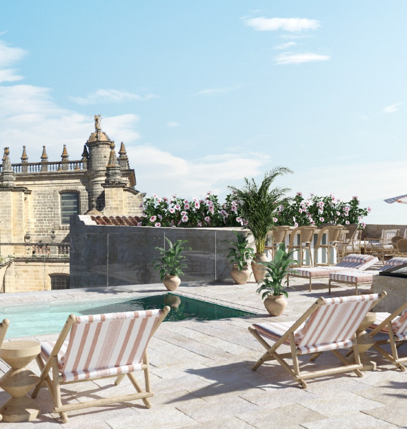 Hotels in Jerez de la Frontera Hotel Tío Pepe Terrace