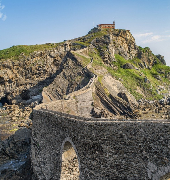 Hoteles en Bermeo rurales con encanto San Juan de Gaztelugatxe