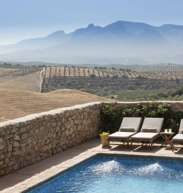 Hotels in Albolote Cortijo del Marqués pool