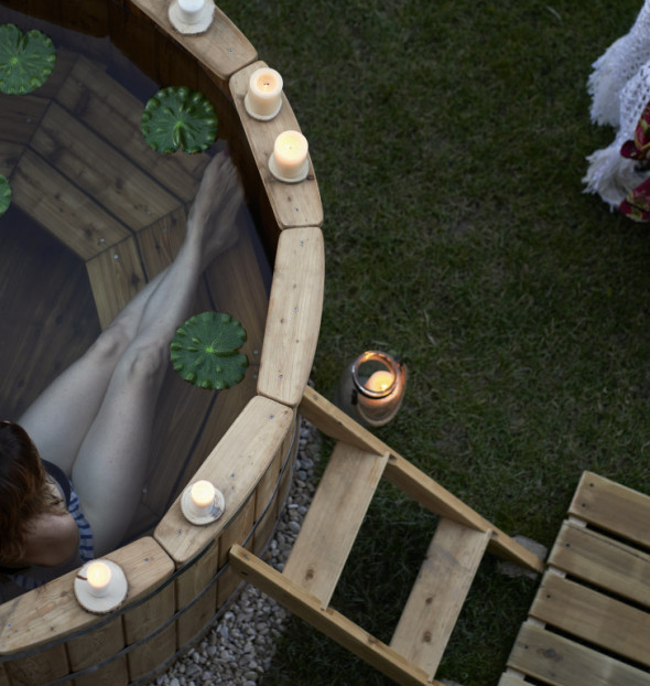 Boutique Hotels in Álava. Rural Jacuzzi at Caserío Montehermoso