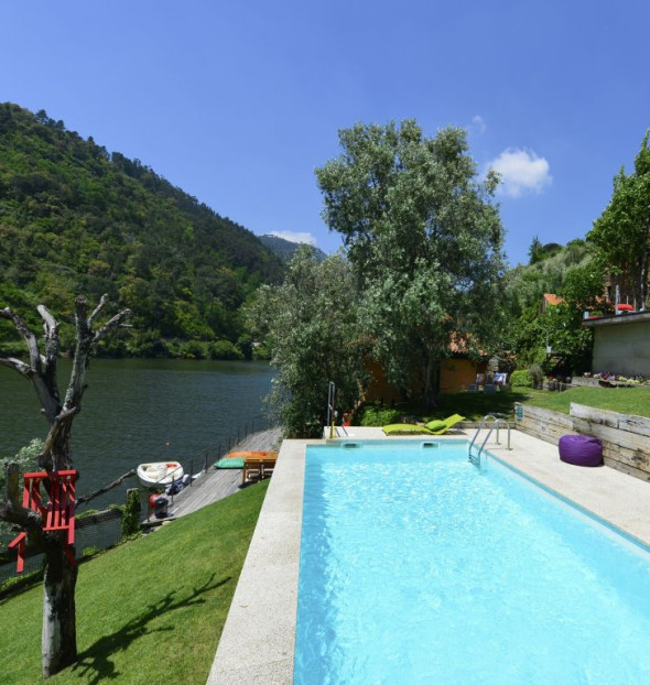 Casa rural de alquiler completo con piscina Casas do Pousadouro