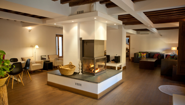 Villa Cornelius Full Rental Cottage Kamin
