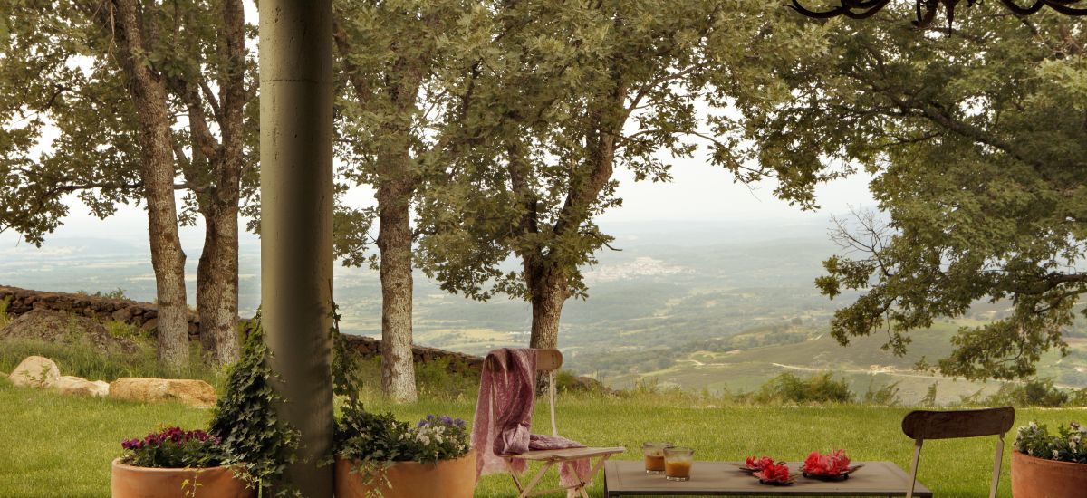 Hoteles Casas Rurales en Candeleda con encanto romántico Jardin