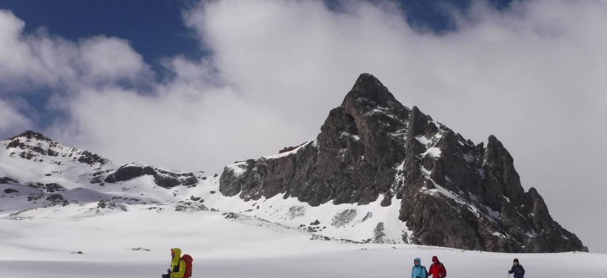 Experiencia Pirineos - Esquiadores