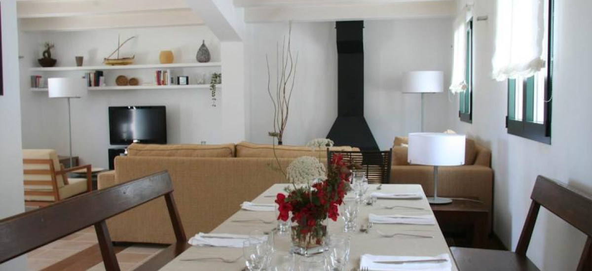Rusticae Menorca Hotel con encanto Salón Comedor