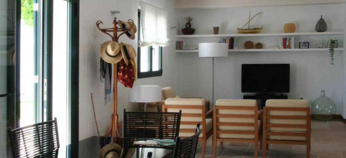 Menorca boutique hotel rusticae charming living room