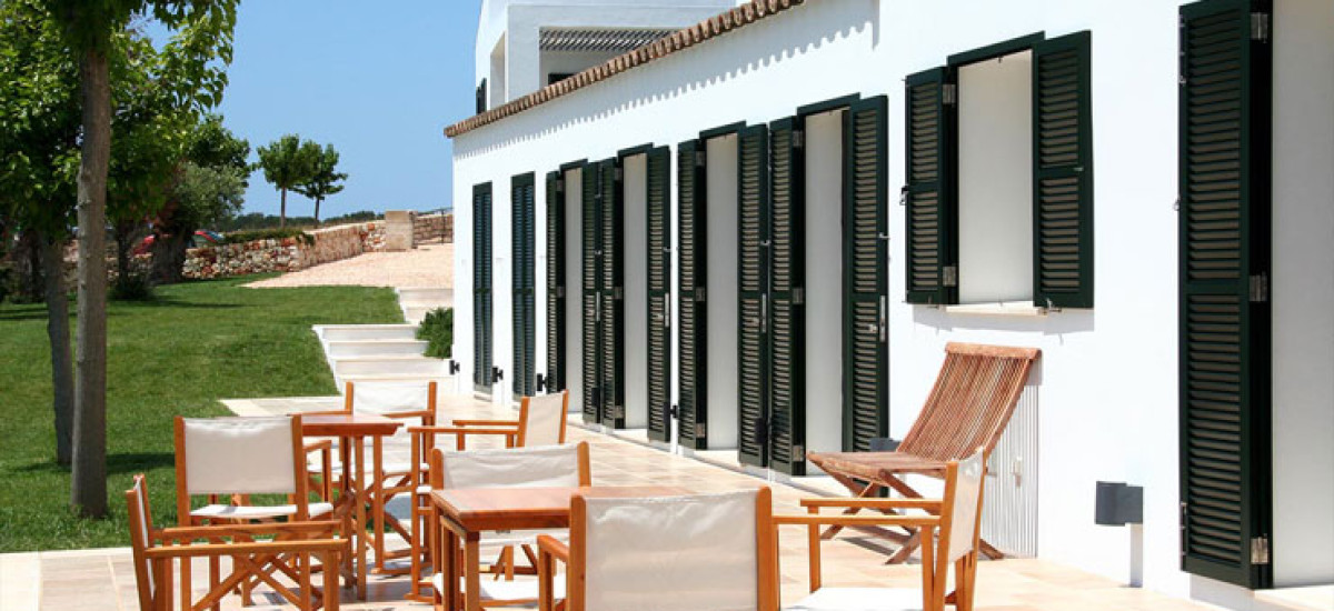 Rusticae Menorca Hotel con encanto Terraza