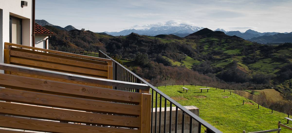 Asturias Amada Carlota Hotel rusticae con encanto terraza