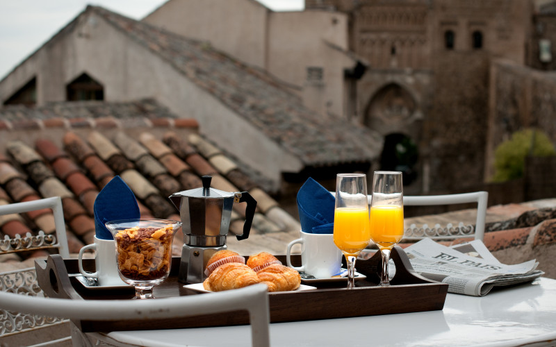 Apartamentos Abad Toledo Rusticae desayuno