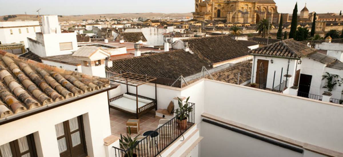 Rusticae Hotel Córdoba con encanto Terraza
