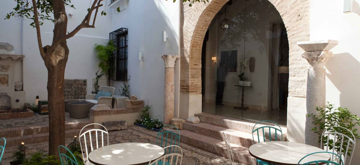 Rusticae Hotel Córdoba con encanto Terraza