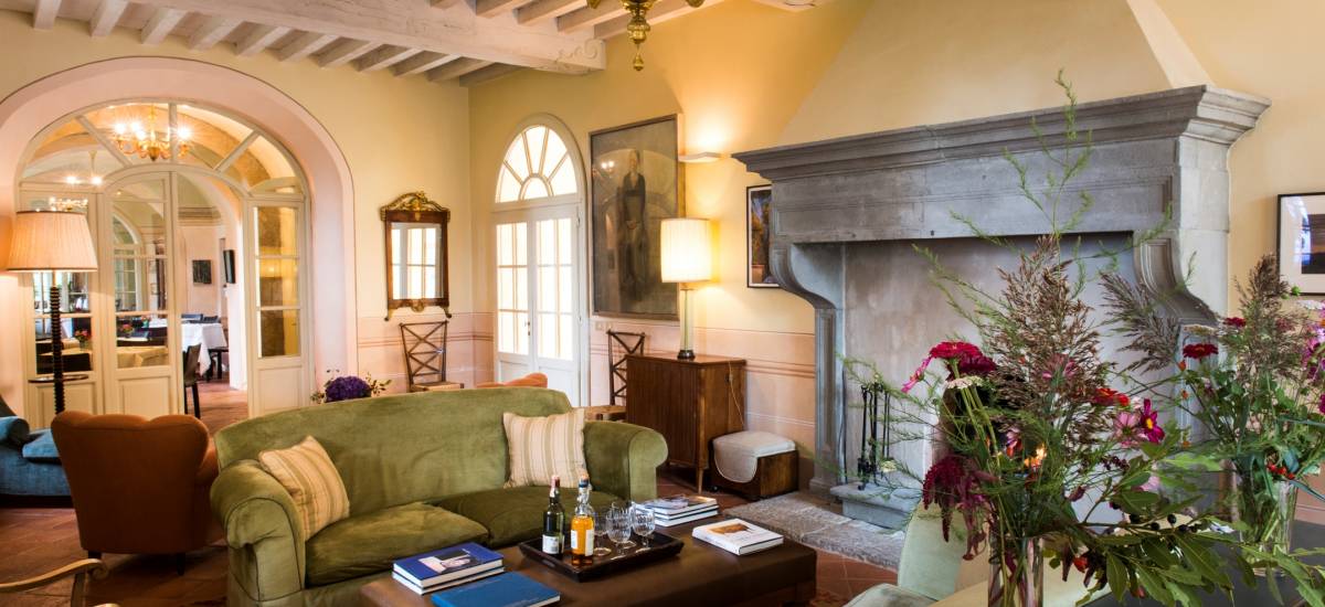 Rusticae Italia Toscana Hotel Borgo Pignano rural salon