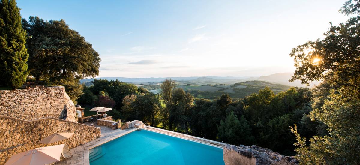 Rusticae Italia Toscana Hotel Borgo Pignano con encanto piscina