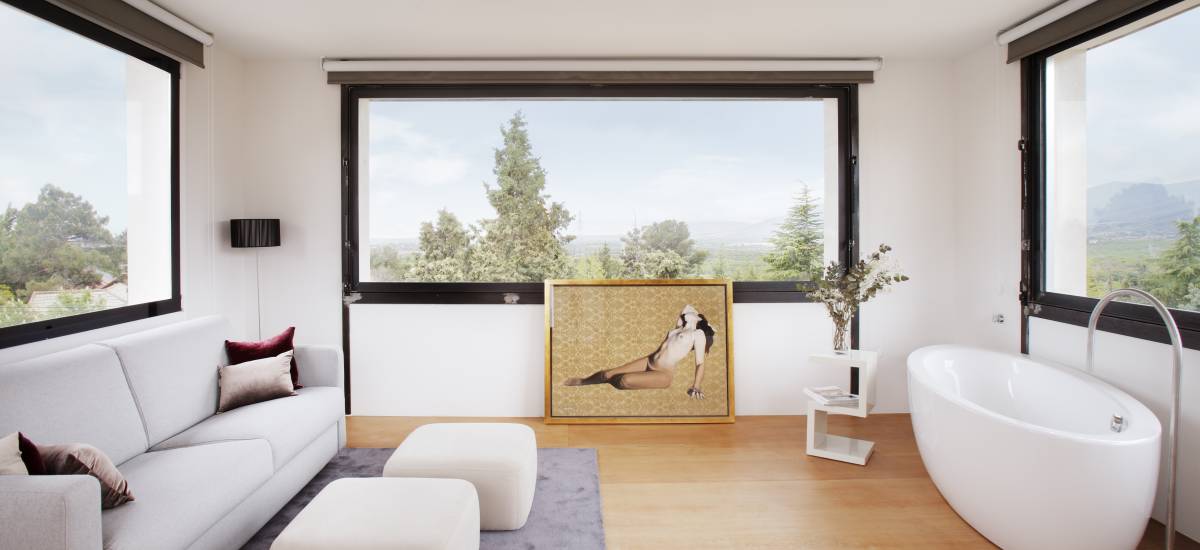 Hotel Box Art La Torre Rusticae habitación jacuzzi Box Art 