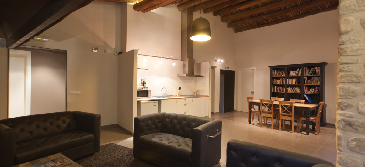 Rusticae charming Hotel Can Clotas Girona Gerona living room