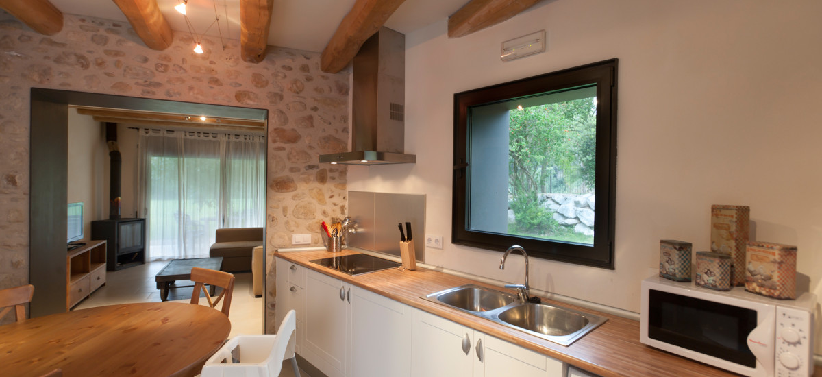 Rusticae charming Hotel Can Clotas Girona Gerona kitchen