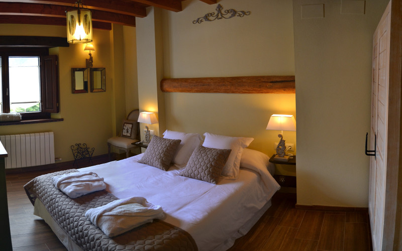 Casa Rural de Alquiler Completo Alba D'Esteve Habitación