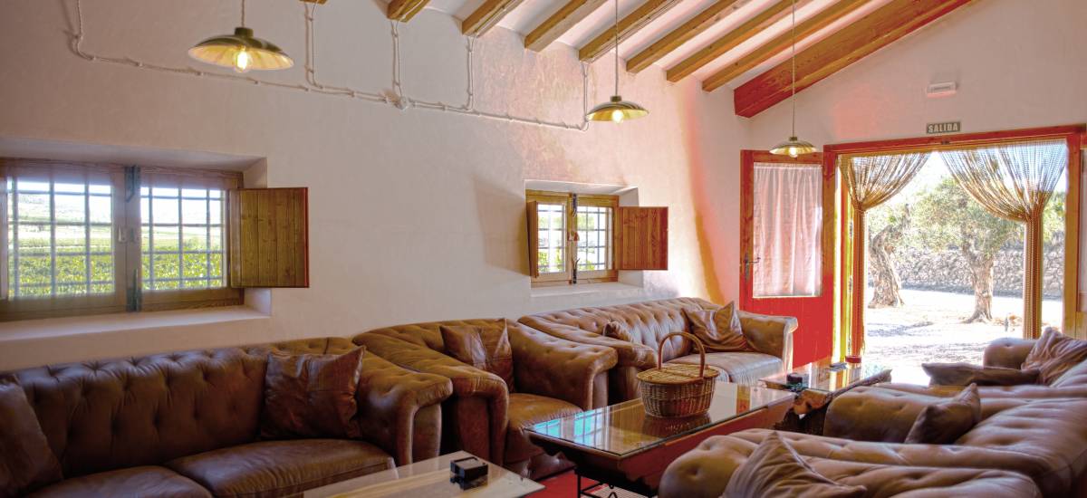 Rusticae Murcia Casa AlquilerbCasa del Labrador rural salón