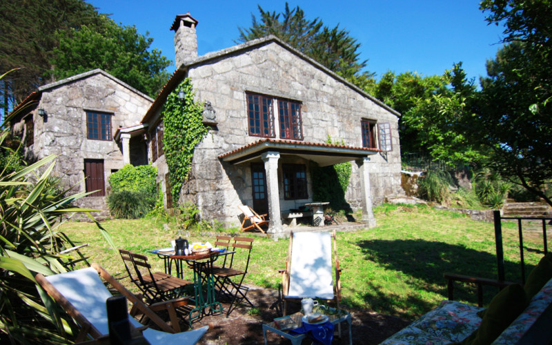 Te cuento 3 Xesteira Rural Home en Cotobade Pontevedra Garden