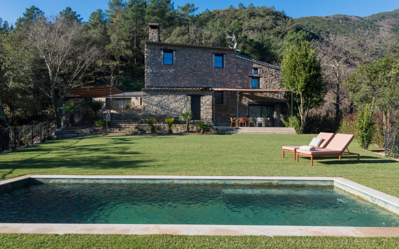 La Piconera Rural Home Osor Girona Rusticae Pool