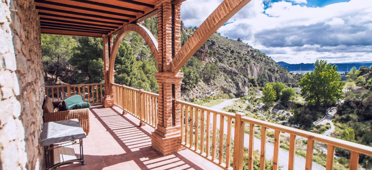 Rusticae Hotel Granada con encanto Terraza