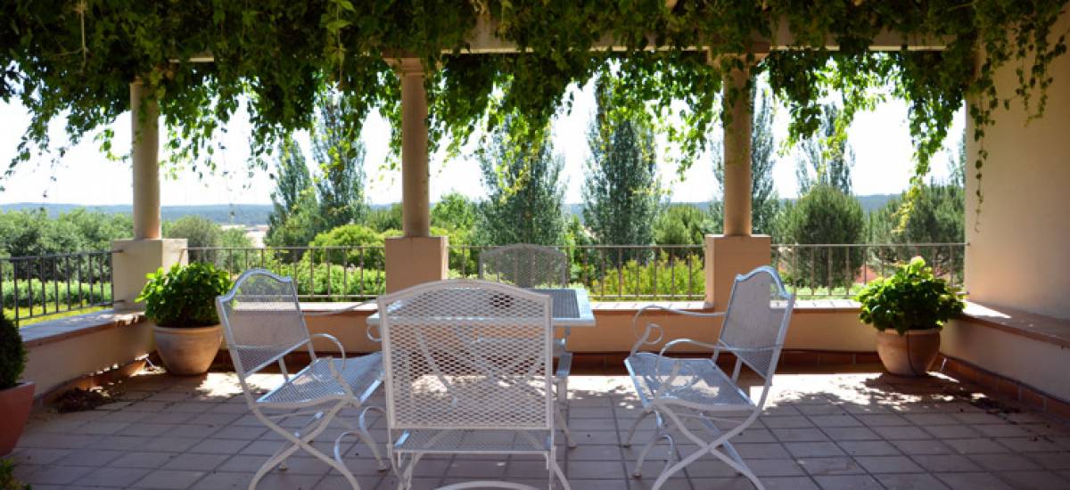Rusticae Hotel Cuenca con encanto Terraza