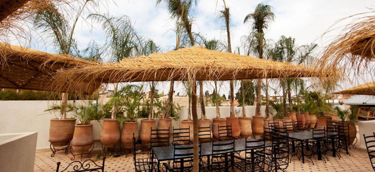 Rusticae Marruecos Hotel Dar Justo romántico terraza