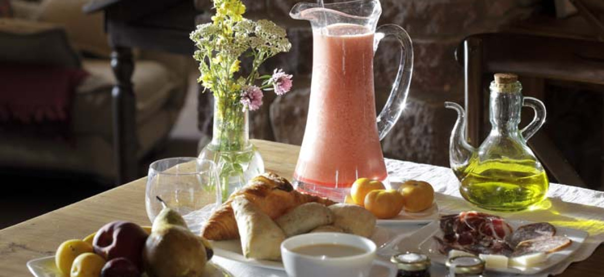 Rusticae Huesca charming Hotel El Acebo de Casa Muria breakfast