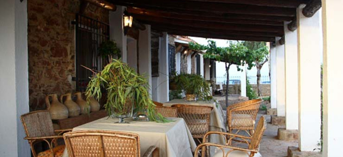 Rusticae Jaén Hotel con encanto Terraza