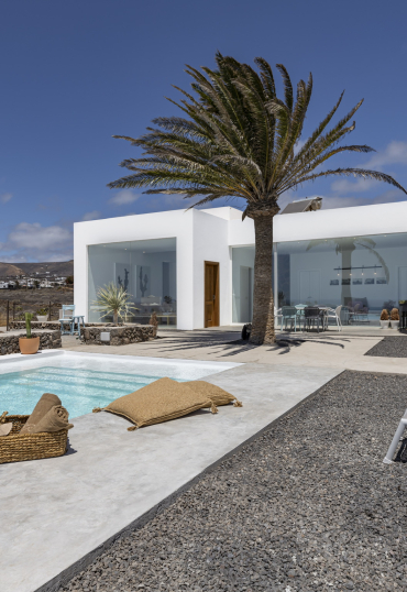 Finca El Rincón de Lanzarote in Tías pool garden