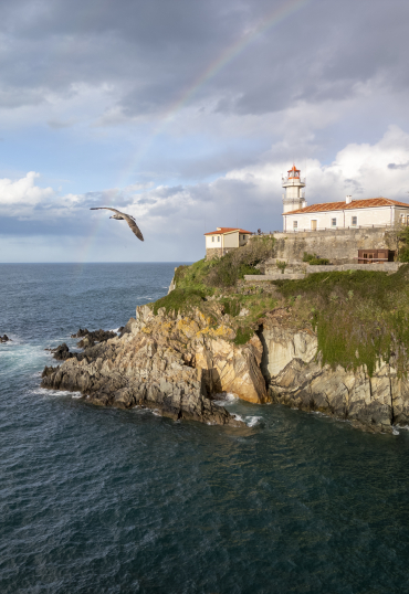 <strong>Faro de Cudillero</strong>. 