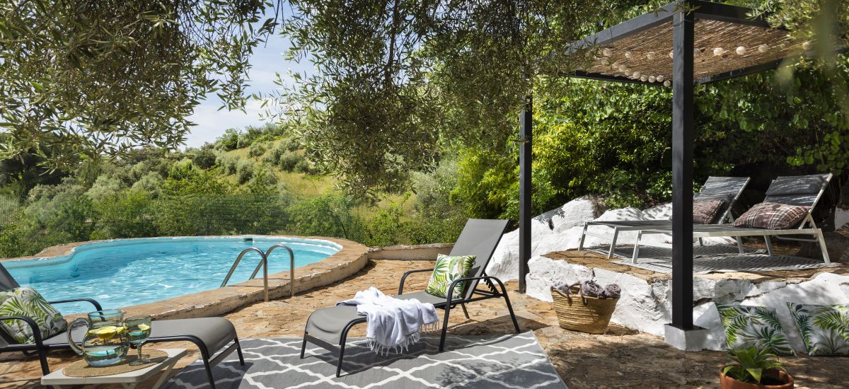 Finca San Juan Turismo Rural en Constantina Sevilla Piscina