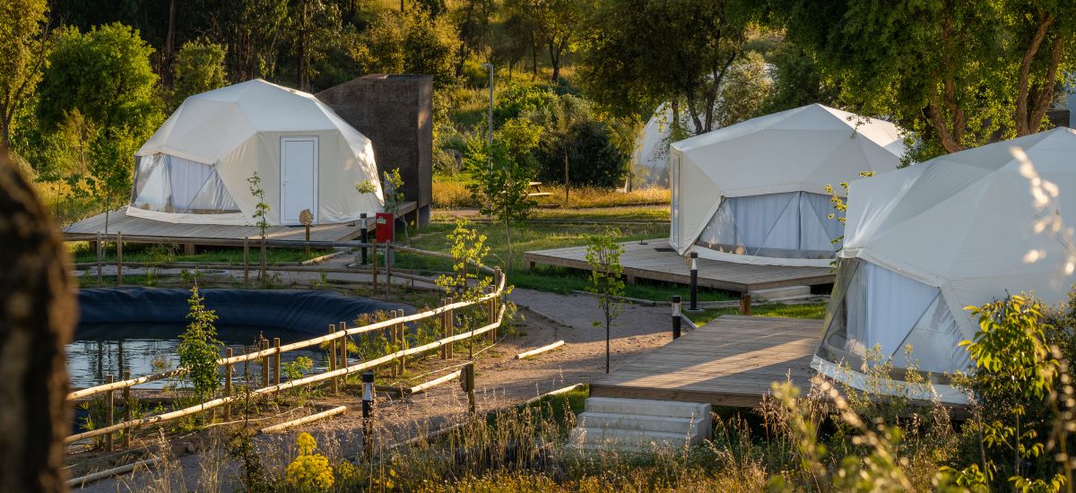 Hotel Glamping Gavião Nature Village en Cadafaz, Portugal