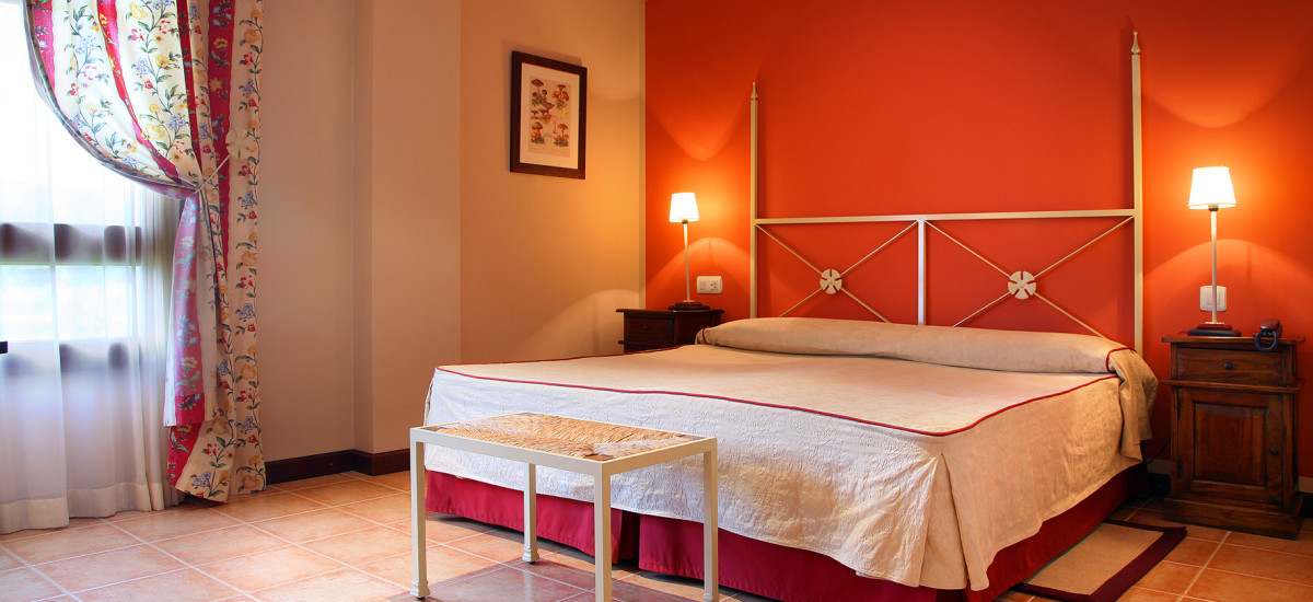 Rusticae Huesca charming Hotel Hostería de Guara bedroom