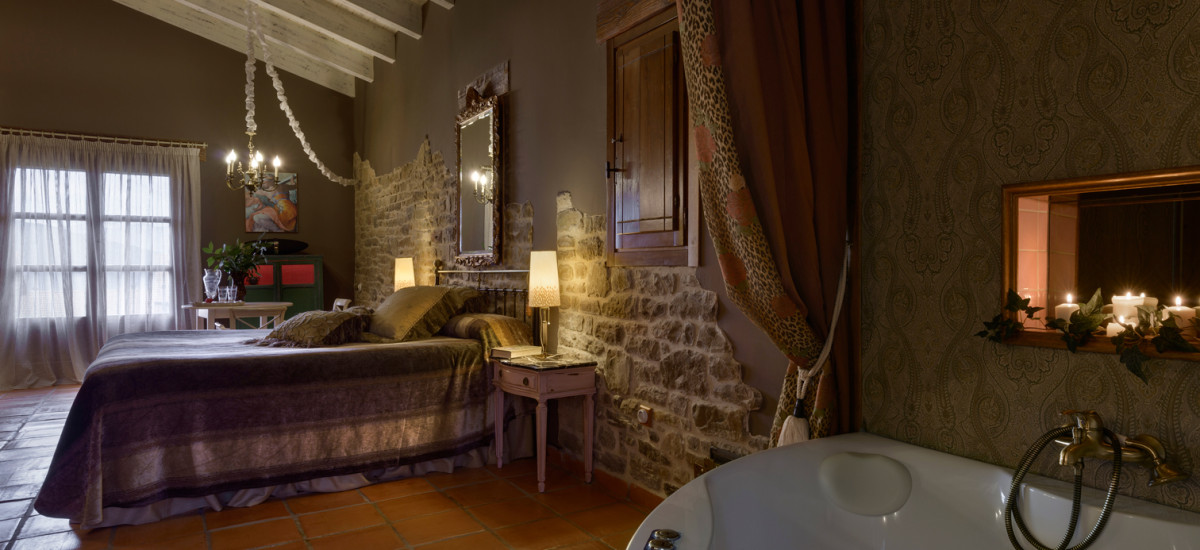 Rusticae Huesca Hotel con encanto Habitación