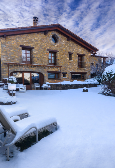 Hotel Barosse Huesca Jaca Jardin Nevado de Hotel Barosse