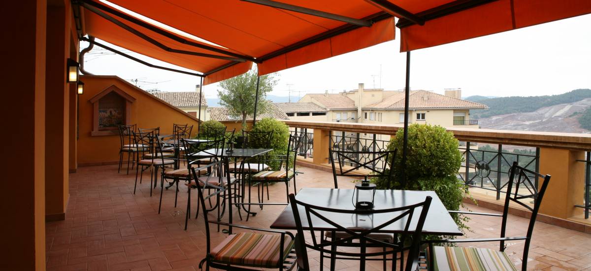 Hotel Bremon En Cardon Barcelona, terraza