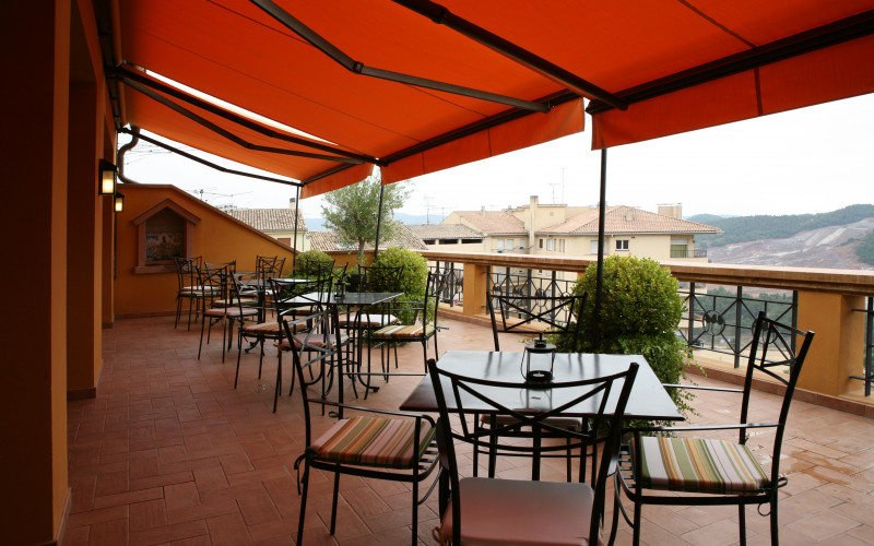 Hotel Bremon in Cardon Barcelona, terrace