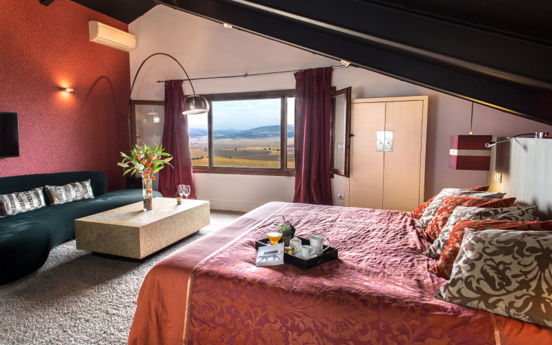 Hotel Cardamomo Sigüenza Habitación Roja Hotel Cardamomo