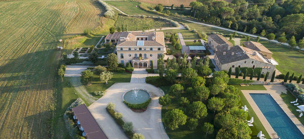 Casa AnaMaria Hotel & Villas Aerial View