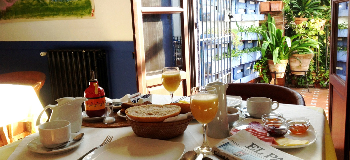 Rusticae charming Hotel Casa de los Azulejos Córdoba breakfast