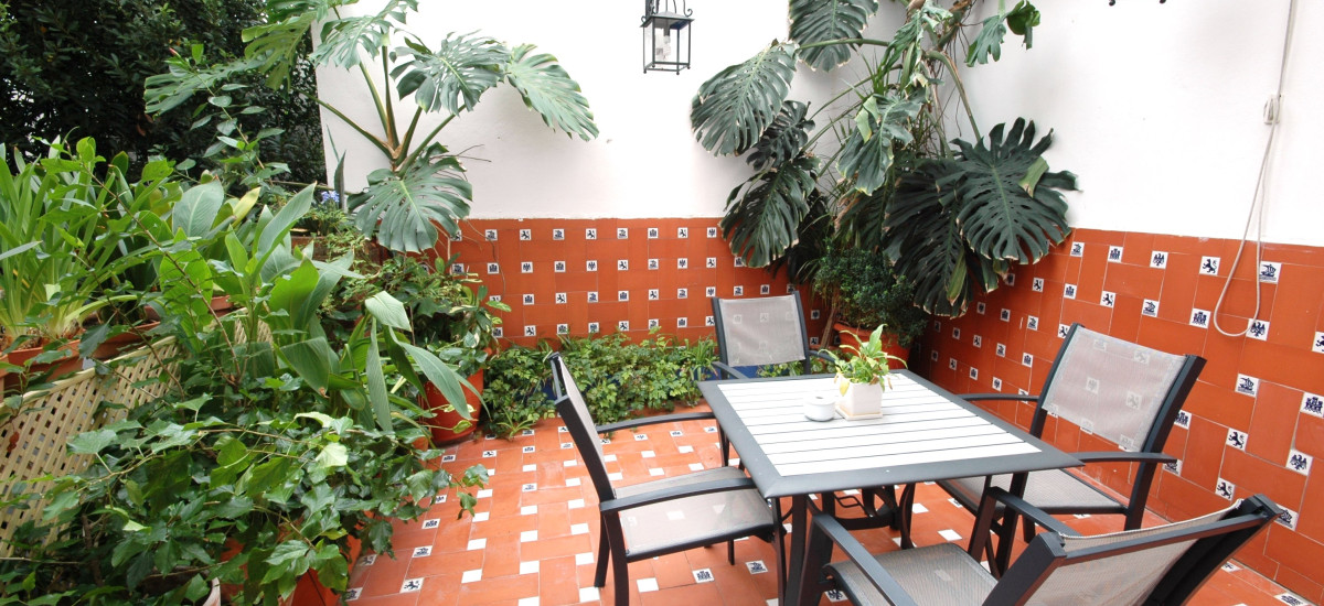 Rusticae Hotel Córdoba con encanto Terraza