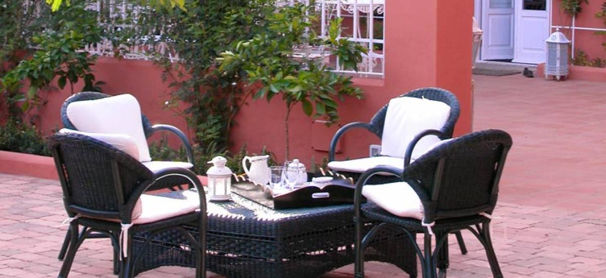 Rusticae Badajoz Hotel con encanto Terraza