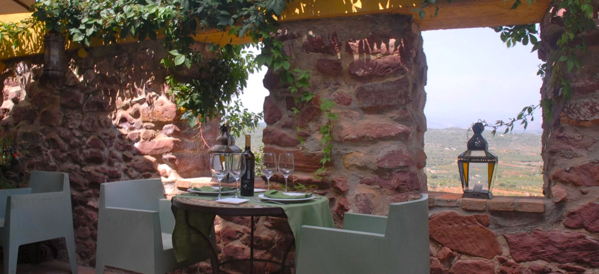 Rusticae Hotel Castellón con encanto Terraza
